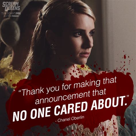 scream queens chanel quotes